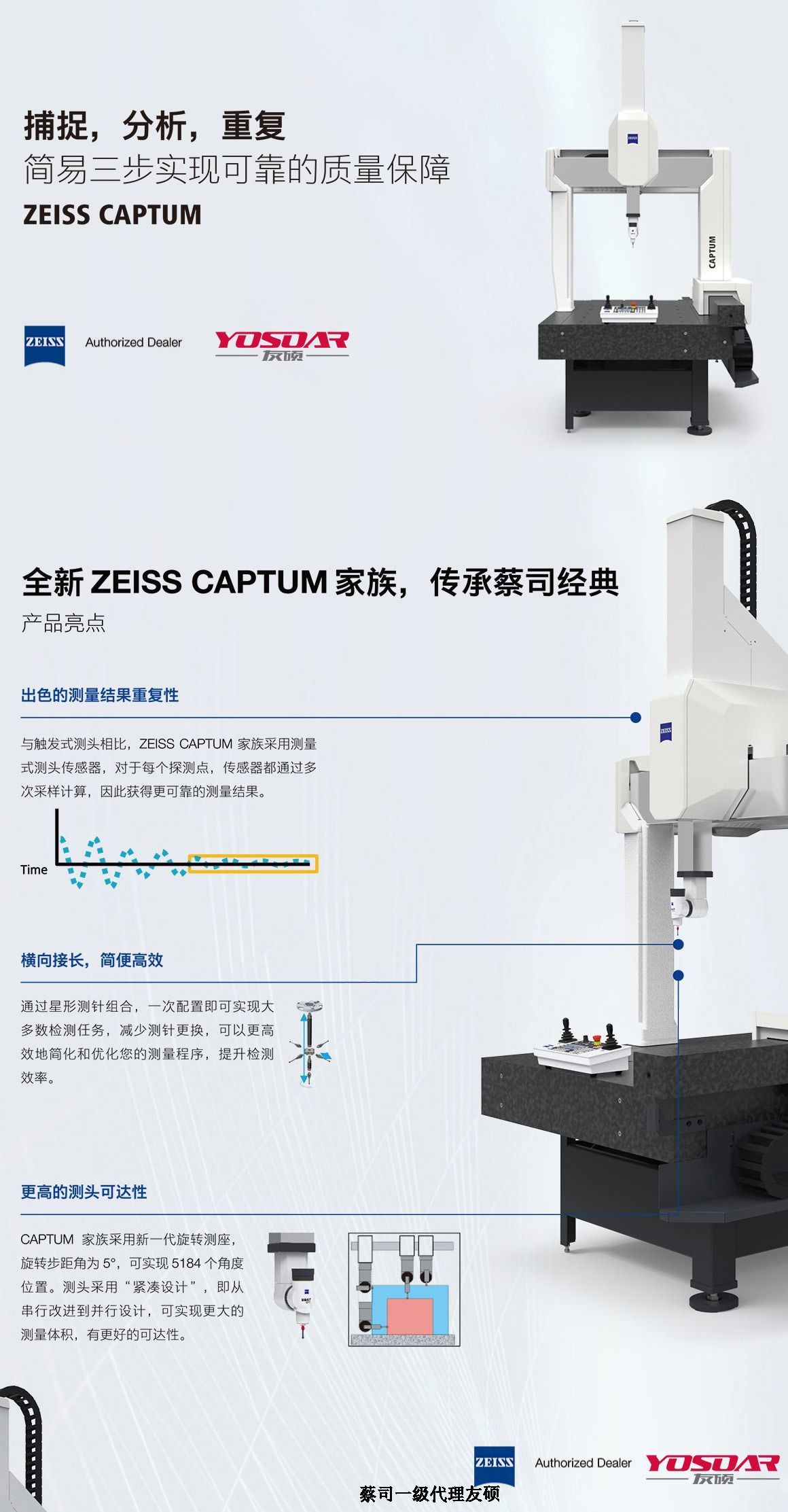 太原蔡司太原三坐标CAPTUM